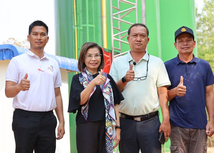 'มนพร' ผลักดันสร้างประปาถังสูง แก้ปัญหาขาดแคลนน้ำอุปโภคบริโภค พื้นที่ ต.นาราชควาย นครพนม