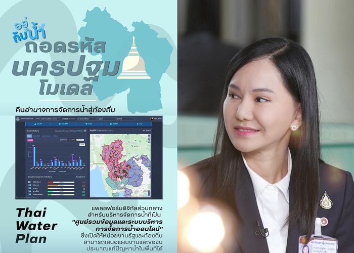 'ณัฐธิดา' ชู 'นครปฐมโมเดล' ใช้งบ 2 แสน ป้องกันน้ำท่วมแทนเยียวยา 10 ล้าน หนุนท้องถิ่นถือกุญแจจัดการน้ำเอง
