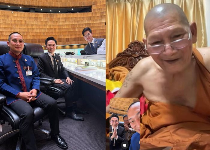 สส.ชนะวุธ เผย อ.เชน ยศชนัน ฟังโอวาทจากพระผู้เฒ่า ระหว่างรอประชุมสภาฯ