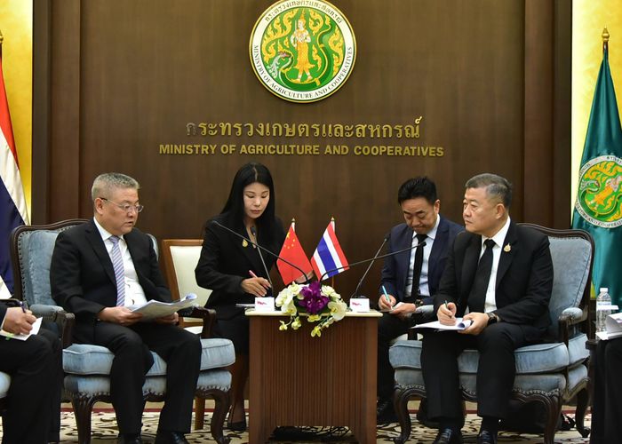 กระทรวงเกษตรและสหกรณ์ - นครเฉิงตู ยกระดับความร่วมมือเกษตร มุ่งนวัตกรรม การค้า และโลจิสติกส์ เชื่อมตลาดจีนตะวันตก
