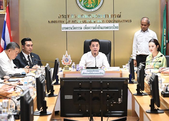 'สุริยะ' รมว.เกษตรฯ นำ 2 รมช. เข้ากระทรวงฯ ชูแนวคิดหลัก 'เกษตรนวัตกรรม เพื่อความยั่งยืนเกษตรกรไทย'