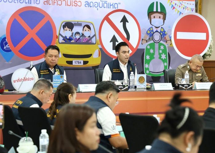 ศปถ.แถลงสถิติอุบัติเหตุสงกรานต์ สะสม 6 วัน (10-15 เม.ย. 69) เกิดอุบัติเหตุ 1,108 ครั้ง บาดเจ็บ 1,073 คน เสียชีวิต 216 ราย