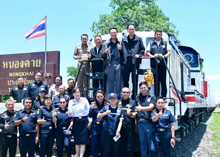 'สรวุฒิ' ลงพื้นที่ด่านหนองคาย เร่งสปีดรถไฟผลไม้ไทย–ลาว–จีน ดันทุเรียนไทยชิงตลาดจีน 1.5 แสนล้านบาท