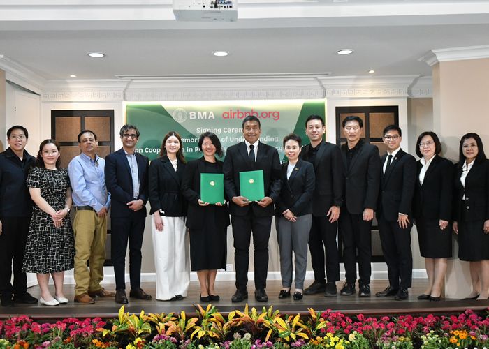 กทม. จับมือ Airbnb.org ลงนาม MOU ยกระดับการจัดหาที่พักฉุกเฉินในสภาวะวิกฤต