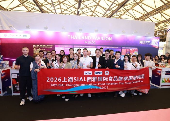 NIA นำ 10 ผู้ประกอบการนวัตกรรมอาหารและเครื่องดื่มไทย แสดงศักยภาพในงาน SIAL Shanghai 2026