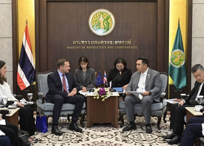 รมช.วัชระพล หารือ EU เร่งยกระดับเกษตรไทยรับกติกาโลก ดัน FTA–สินค้าเกษตรไทยเจาะตลาดยุโรป