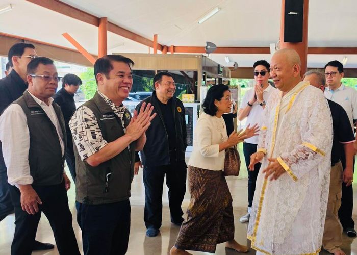 'สุริยะ' ลุยภารกิจ จ.อุดรฯ ร่วมงานบวชอดีตอธิบดีกรมฝนหลวงฯ ตรวจประตูระบายน้ำบ้านสามพร้าว ติดตามมหกรรมพืชสวนโลก