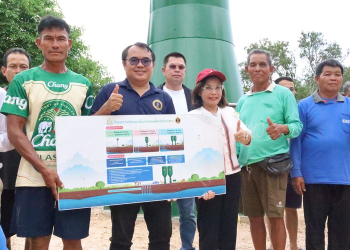 'มนพร' เร่งแก้ปัญหาภัยแล้ง ผลักดันสร้างประปาถังสูง พลังงานแสงอาทิตย์ ครอบคลุมพื้นที่เกษตร เกือบ 1,000 ไร่