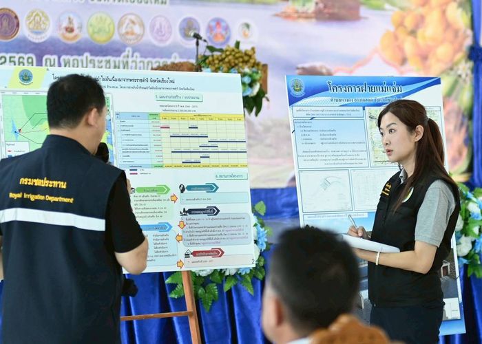 'รมช.ปิยะรัฐชย์' รุกจัดการน้ำเชียงใหม่ กำชับชลประทานเตรียมวางแผนรับทุกสถานการณ์