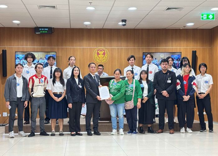 กลุ่มแรงงานยื่น 3 ข้อร้องเรียนต่อ กมธ.แรงงานฯ สภาผู้แทนราษฎร วอนรัฐรับรองอนุสัญญา ILO ฉบับที่ 87 และ 98