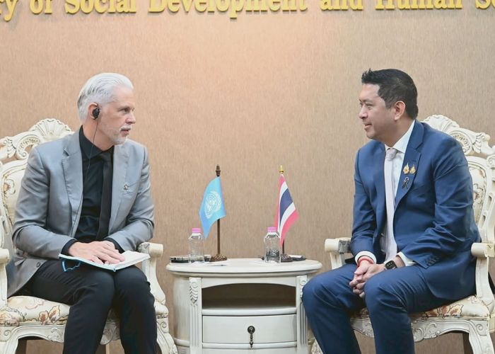 'นิกร โสมกลาง' รมว.พม. หารือ UNICEF ประเทศไทย พร้อมขยายความร่วมมือ เดินหน้าพัฒนาคุณภาพชีวิตเด็กและเยาวชน