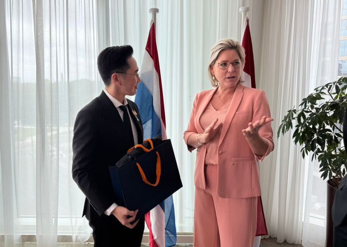 'ยศชนัน' ถก รมว.วิทยาศาสตร์ฯ เนเธอร์แลนด์ ชูจุดแข็งไทยเป็นกลางทางภูมิรัฐศาสตร์ ดันเป็นฮับเซมิคอนดักเตอร์และประตูสู่อาเซียน