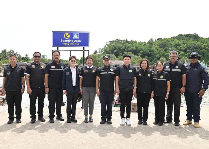 'ณณัฏฐ์' ลงพื้นที่ระนอง รับฟังเสียงสะท้อนเกษตรกรผู้เลี้ยงกุ้ง ติดตามการนำเข้า - ส่งออกสัตว์น้ำต่างประเทศ