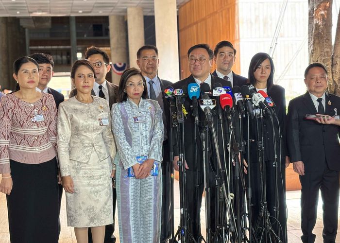 หัวหน้าพรรคเพื่อไทย ยืนยันไม่มีความขัดแย้ง หลังภูมิใจไทยถอนชื่อจากร่าง รธน.เพื่อไทย