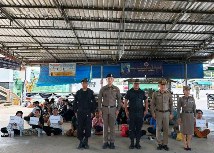 กองทัพเรือ ยันมาตรการควบคุมชายแดนเข้มงวดต่อเนื่อง ดำเนินการส่งกลับผู้ต้องโทษชาวกัมพูชาตามกฎหมาย