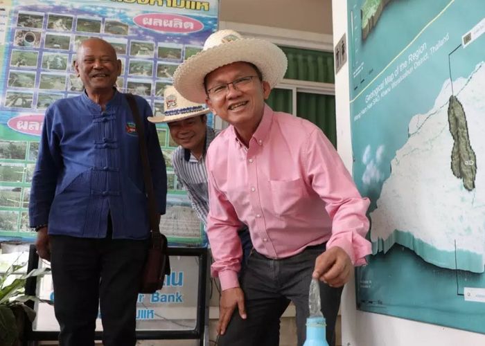 ‘สมศักดิ์’ หนุนโมเดล 'ธนาคารน้ำใต้ดิน' แก้แล้ง-ท่วม ทั่วประเทศ ส่งหนังสือกรมทางหลวงขอเศษคอนกรีตมาทำโครงสร้าง
