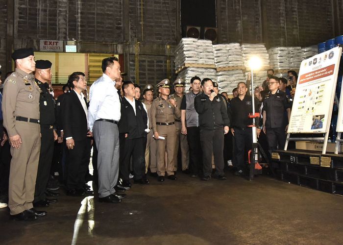 นายกฯ แถลงผลทลายเครือข่ายยาเสพติดข้ามชาติ ยึดสารตั้งต้นผลิตยาบ้าได้ 1,100 ล้านเม็ด หลังร่วมมือเกาหลีใต้
