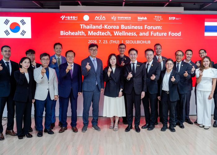 'ยศชนัน' ปิดจ็อบเกาหลีใต้ ผุดสะพานนวัตกรรม Seoul-Thailand Bio Bridge พร้อมจับมือ SK Bioscience ถอดรหัสผลิตวัคซีนเอง