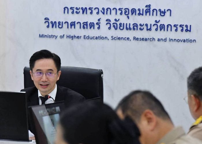 'ยศชนัน' ประชุมหารือ อว. ปภ. สสน. และเครือข่ายมหาวิทยาลัยในภาคเหนือ เตรียมความพร้อมรับมือน้ำท่วมช่วงเดือนสิงหาคมนี้