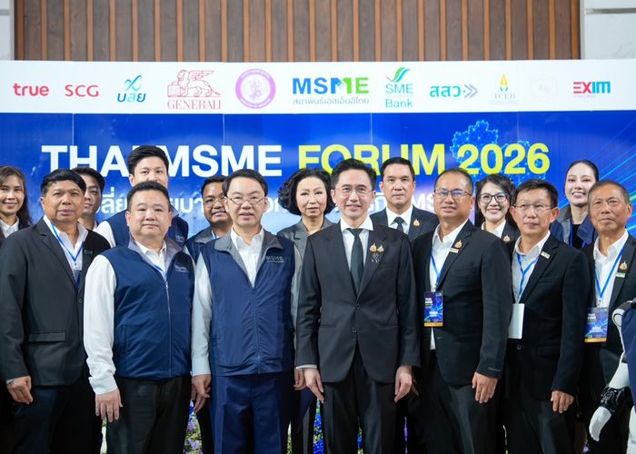 'ยศชนัน' ชู AI-Deep Tech พลิกเศรษฐกิจฐานราก ดัน MSME ไทยสู่เวทีโลก บนเวที THAI MSME FORUM 2026