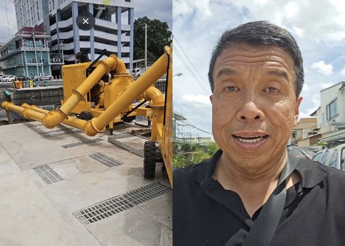 ผู้ว่าฯ กทม. ตรวจถนนช่างอากาศอุทิศ ก่อสร้างใกล้เสร็จสมบูรณ์ ปรับระบบระบายน้ำ แก้ปัญหาน้ำท่วมขังในพื้นที่