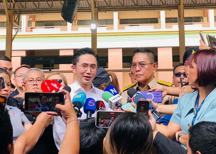 'ยศชนัน' ลงพื้นที่โรงเรียนเทพศิรินทร์ จ.นนทบุรี ขออย่าแชร์ภาพเหตุรุนแรง เพื่อไม่ให้กระทบต่อสภาพจิตใจผู้ได้รับผลกระทบ