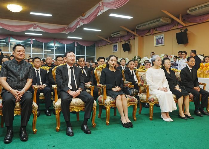 4 นายกรัฐมนตรี ‘ทักษิณ-สมชาย-แพทองธาร-อนุทิน’ ร่วมพิธีสวดพระอภิธรรม ‘เกรียง กัลป์ตินันท์’ อดีตรัฐมนตรีช่วยว่าการกระทรวงมหาดไทย