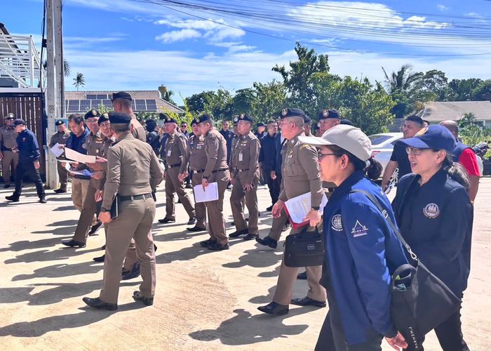 ก.แรงงาน บูรณาการมหาดไทย ตำรวจ ลุยเกาะพะงัน–เกาะสมุย ตรวจสอบนอมินีต่างชาติ ปราบปรามการทำงานผิดกฎหมาย