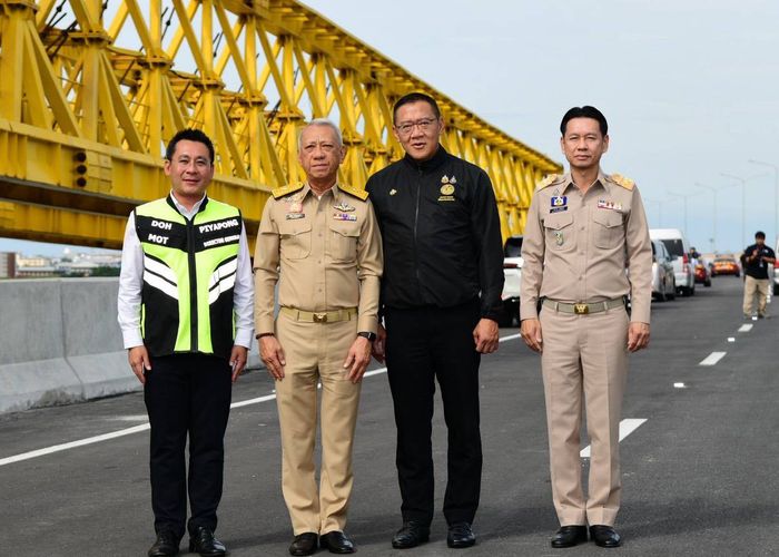 'พิพัฒน์' ตรวจความพร้อมทางยกระดับพระราม 2 (มอเตอร์เวย์ M82) ทุกมิติ ก่อนเปิดทดลอง 28 สิงหาคมนี้