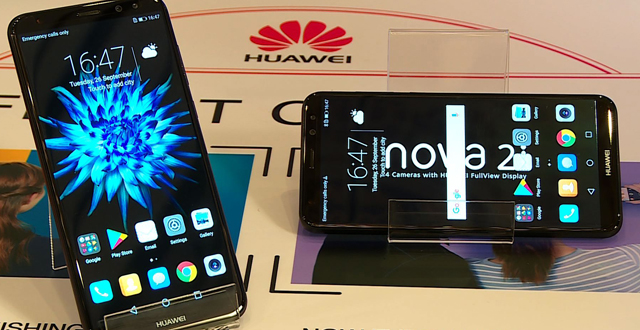 Huawei เปิดตัวสมาร์ทโฟน 4 กล้อง